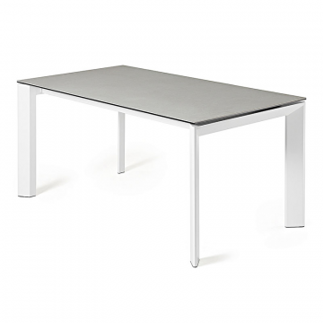 ATTA Стол 140 (200) x90 белый, керамика