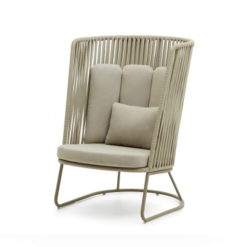 Saconca Садовое кресло с высокой спинкой