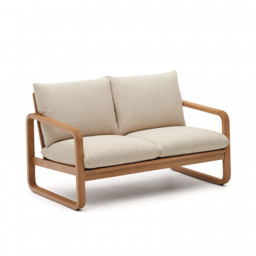 Sacaleta Уличный 2-местный диван из массива эвкалипта 142 см