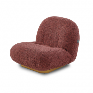 Кресло Cloud, марсала/золото