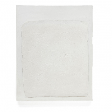 Rodes абстрактный фактурный холст белого цвета 80 x 100 см