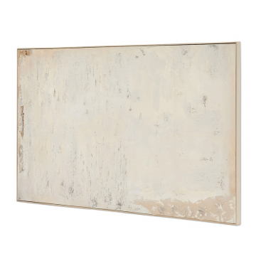 Абстрактная картина Silpa светло-бежевого цвета 200 x 120 см