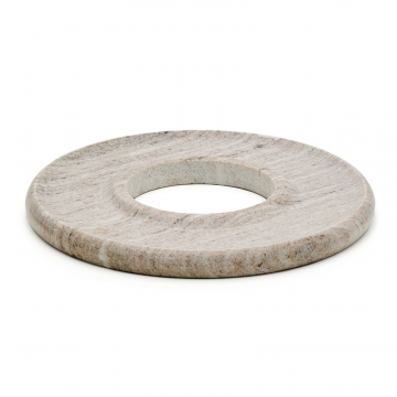 Поднос из бежевого мрамора Morel