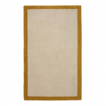 Ковер Nalim бежево-горчичного цвета, 100% хлопок, 90 х 150 см