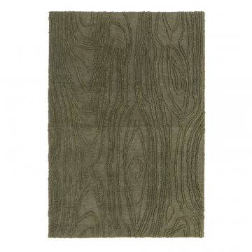 Ковер Veiza из зеленой шерсти 160 x 230 см