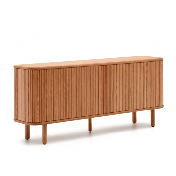 Mailen Сервант 2-дверный из ясеневого шпона с натуральной отделкой 180 x 75 см