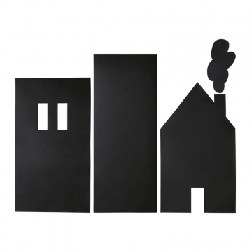 Настенная наклейка Nisi в виде зданий 115 x 145 см