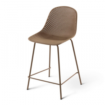 Полубарный стул Quinby бежевый