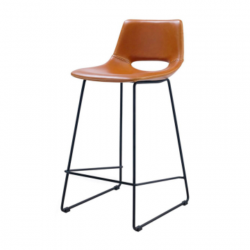 Полубарный стул Ziggy коричневый