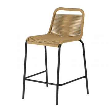 Полубарный стул Glenville 62 см бежевый