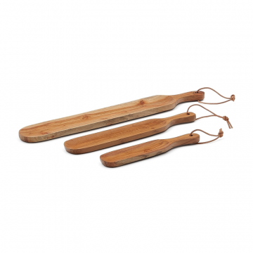 Selvira набор из 3 сервировочных досок из дерева акации