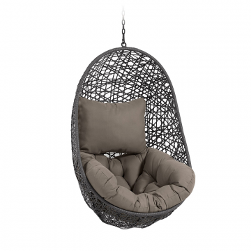 Подвесное кресло Florina  темно-серого цвета