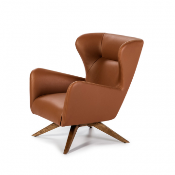 Поворотное кресло из искусственной кожи SF-801E /5038