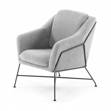 Кресло Brida светло-серое