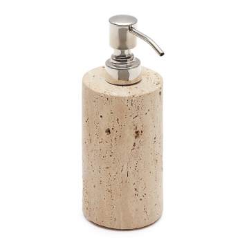Macre Дозатор для мыла из бежевого травертина