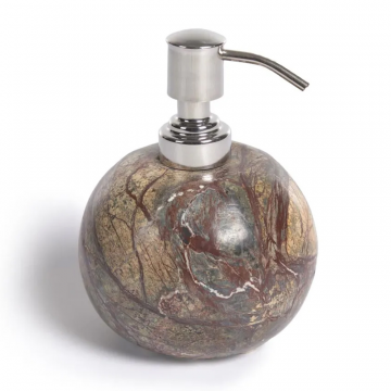 Дозатор для жидкого мыла Spalsh из бежевого мрамора