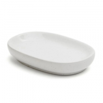 Selis белая керамическая мыльница