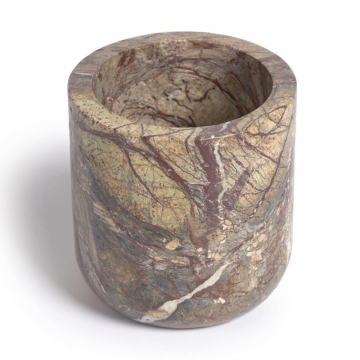 Стакан для зубных щеток Spalsh из бежевого мрамора