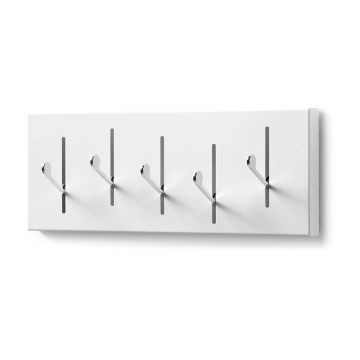 Вешалка Anais металлическая белого цвета