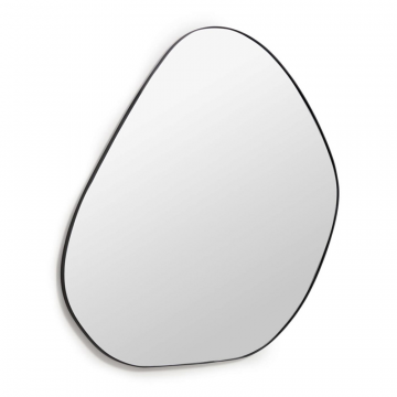 Anera Зеркало в раме из черного металла 84 x 108,5 см