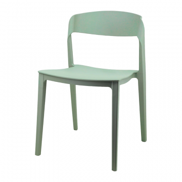 Стул Moris пластик серо-зеленый