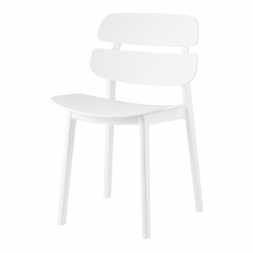 Стул обеденный Tony пластик белый