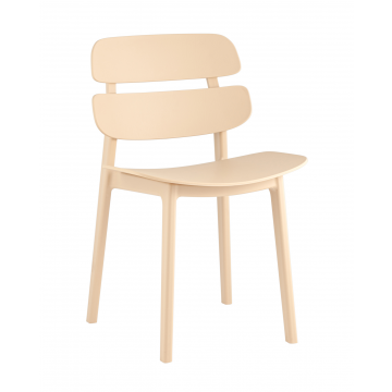 Стул обеденный Tony пластик желтый