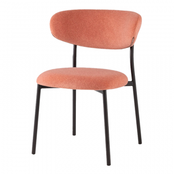 Стул обеденный Ayla коралловый