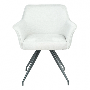 Стул обеденный Feston вращающийся серый