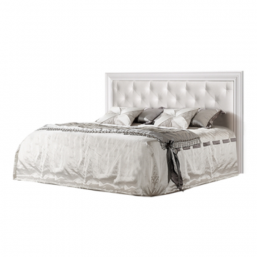 Кровать 1,8 м с мягким элементом с подъемным механизмом Амели Штрих