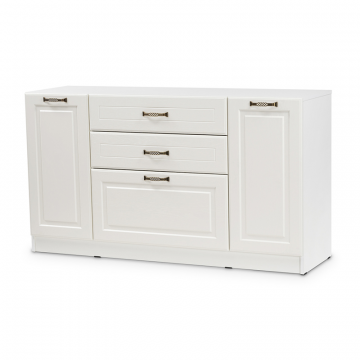 Комоды Ливерпуль белый / ясень ваниль НМ-1012-100