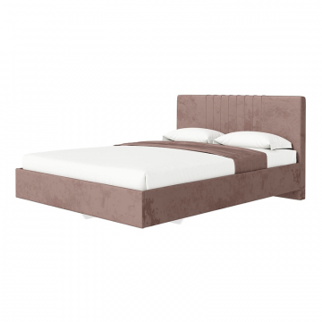 Кровать с латами Соло 160*200, Коричневый, бежевый