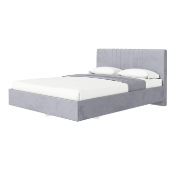Кровать с латами Соло 140*200, Серый