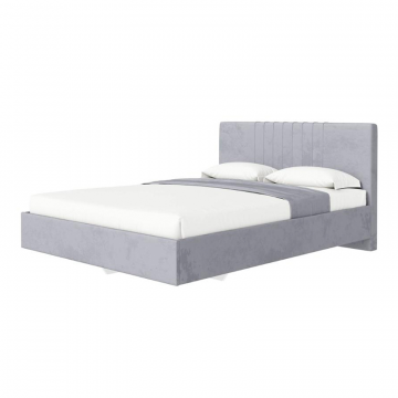 Кровать с латами Соло 160*200, Серый