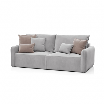 ПОРТЛЕНД Диван прямой светло-серый