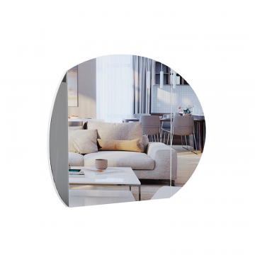 Вилла Зеркало овальное Белый