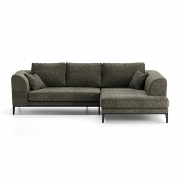 Диван с длинным подлокотником Nelly правый угол Milano 42 Slate