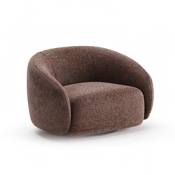 Кресло с вращающимся механизмом Polly Milano 20 Granite