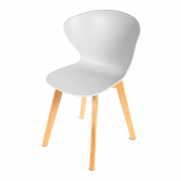 Стул Gracia белый с деревянными ножками