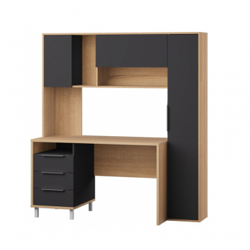 Компьютерный стол Комфорт 12.95 N дуб сонома / темно-серый