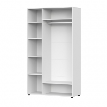 Шкаф трехстворчатый Валенсия белый текстурный