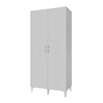 Шкаф двухстворчатый Толедо ТШ-21, Белый
