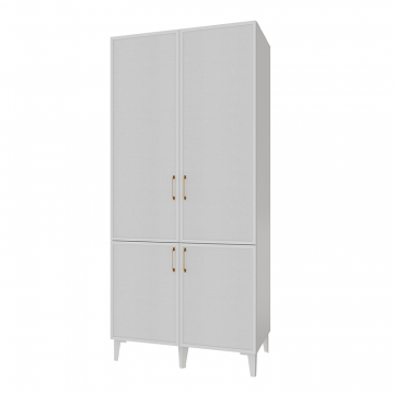 Шкаф двухстворчатый Толедо ТШ-22, Белый