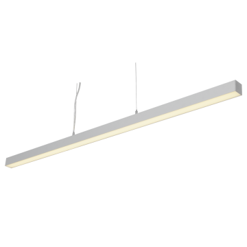 Линейный подвесной светильник, 1200 мм, 4000 К, 24 Вт, белый