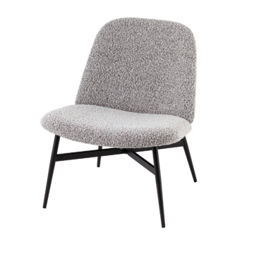 Кресло лаунж Ease серый