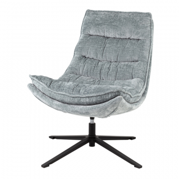 Кресло лаунж Lazy серый