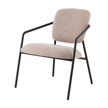 Кресло лаунж Rooney серый