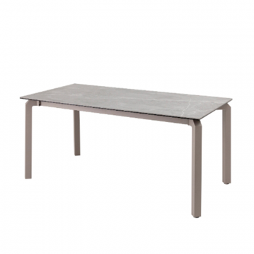 Стол обеденный Varden раскладной 160-220х90 см керамика серый