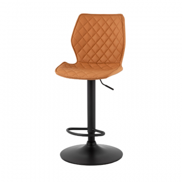 Стул барный Dome экокожа коричневый