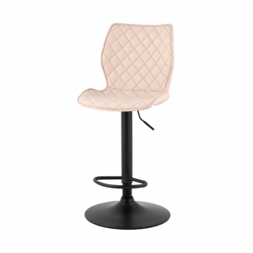 Стул барный Dome экокожа светло-серый